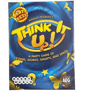 Think It Up Fiesta Juego de Letras Palabras Inteligencia y Velocidad Nuevo Sin Abrir AEG - Imagen 1 de 5