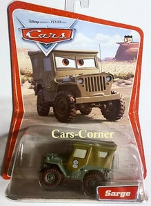 Disney Pixar Cars Sarge #30 Der Army Jeep From Radiator Springs - 1 .ausgabe - Picture 1 of 4