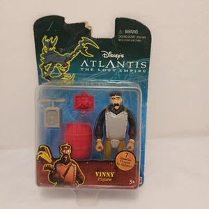 Vintage 2000 Mattel Disney's Atlantis Vinny Actionfigur versiegelt - Bild 1 von 10