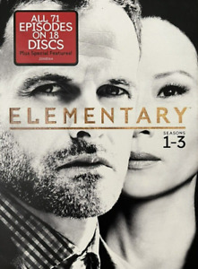 Elementary: Complete Seasons 1-3 DVD Set -TV Series Season 1 2 3 FREE SHIP *NEW*