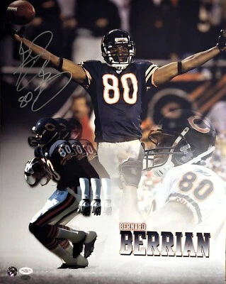 Фотография Бернарда Берриана из Chicago Bears с автографом 16x20 с сертификатом подлинности JSA - Изображение 1 из 3