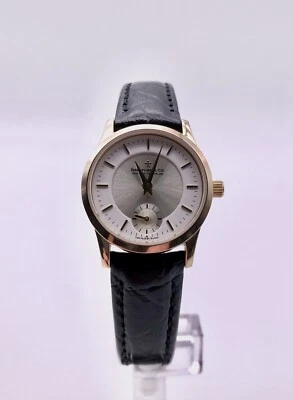 Ladies Genuine Dreyfuss & Co Designer Watch Swiss Gold Black Leather DLS00002/03 - Image 1 of 4