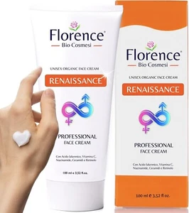 Florence Crema Viso Antirughe Acido ialuronico con Retinolo e Vitamina C Bio - Foto 1 di 6