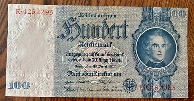 Alemania, P-183b 100 marcos 1935 UNC Foto 1 de 3