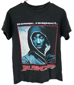 2Pac Tupac Shakur Rap Hip Hop World Tour T-Shirt Men's Size Small Black - Picture 1 of 5