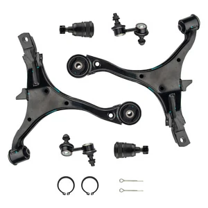 6x Black Front Lower Control Arm Kit fits 2002-2005 2006 Honda CR-V - Bild 1 von 11