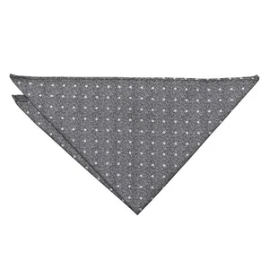 Pañuelo cuadrado de bolsillo gris melange lunares accesorio para hombre de DQT - Imagen 1 de 2