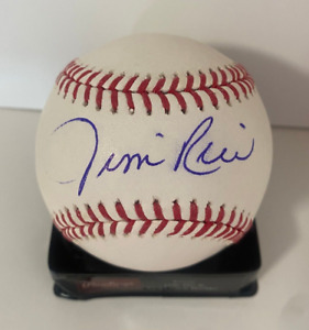JIM RICE BOSTON RED SOX SIGNED AUTOGRAPHED M.L. BASEBALL BECKETT AUTHENTIC *