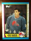 Super Nice Set Break 1989 90 Topps Hockey Hof Joe Sakic Rookie Rc Card  113