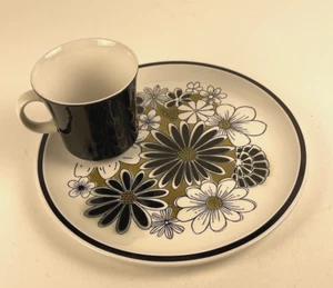 Juego de bocadillos vintage Jonas Roberts Cera Stone Leilani 3265 Japón mediados de siglo moderno - Imagen 1 de 8