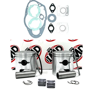 SUZUKI T350 KOLBENSÄTZE (2), LAGER (2) & DICHTUNGSSATZ (1) - Bild 1 von 4