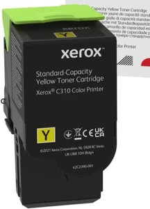 Cartouche de toner jaune capacité standard Xerox authentique C310 / C315 006R04359 - Photo 1/9