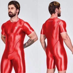 AMORESY Olympus Men's Tracksuits Jumpsuits Bodysuit Tights Overalls Suits Cyclin - Picture 1 of 22