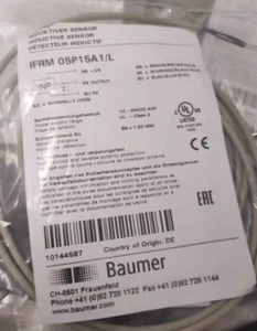 1 pieza nuevo interruptor de proximidad Baumer IFRM 05P15A1/L - Imagen 1 de 3