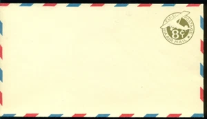 Mint Airmail Envelope - Scott# UC7 SCV $15.00 Flap/OK - Picture 1 of 1