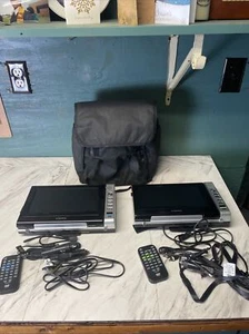 Two Audiovox 9" Portable DVD Player PVS72901 - Picture 1 of 5