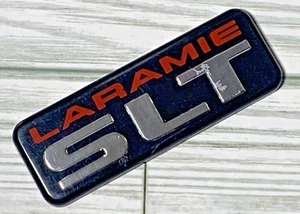 1994-2001 Dodge RAM 1500 "SLT LARAMIE" Cab EMBLEM Logo '94 - '01 OEM Name Plate - Picture 1 of 3