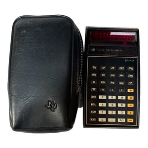 VTG 1970's SR-40 Texas Instruments Red LCD Display Calculator Works - Picture 1 of 10