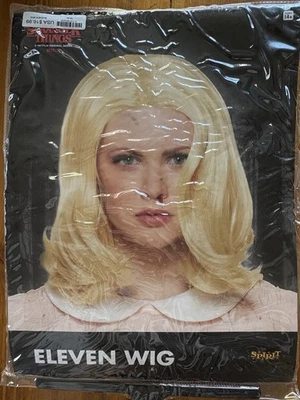 Stranger Things Eleven Wig Spirit Halloween Costume Blonde Adult - Image 1 of 2