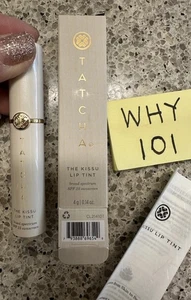 TATCHA The Kissu Lip Tint SPF 25 MIDNIGHT LILY .14oz/4g FULL SZ EXP9/2026 SEALED - Picture 1 of 23