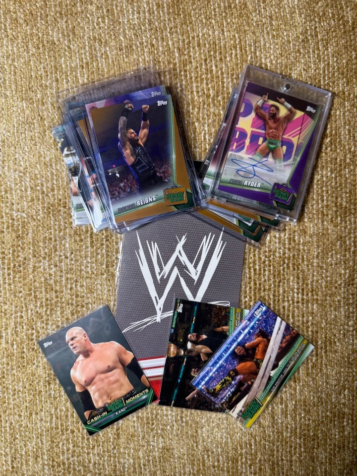 2019 TOPPS WWE CARDS MONEY IN THE BANK - BASE PARALLEL AUTO - INSERTS 🔥PICK🔥 - Image 1 of 1
