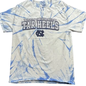 North Carolina Tar Heels Shirt Men’s Medium Tie Dye NCAA Football Short Sleeve - Bild 1 von 8