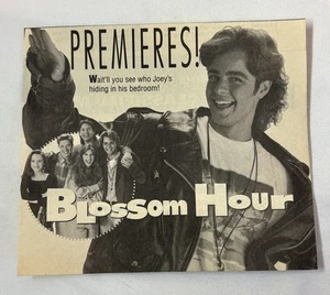 1992 NBC TV-Werbung ~ BLOSSOM who Joey's hiding in his bedroom - Bild 1 von 1