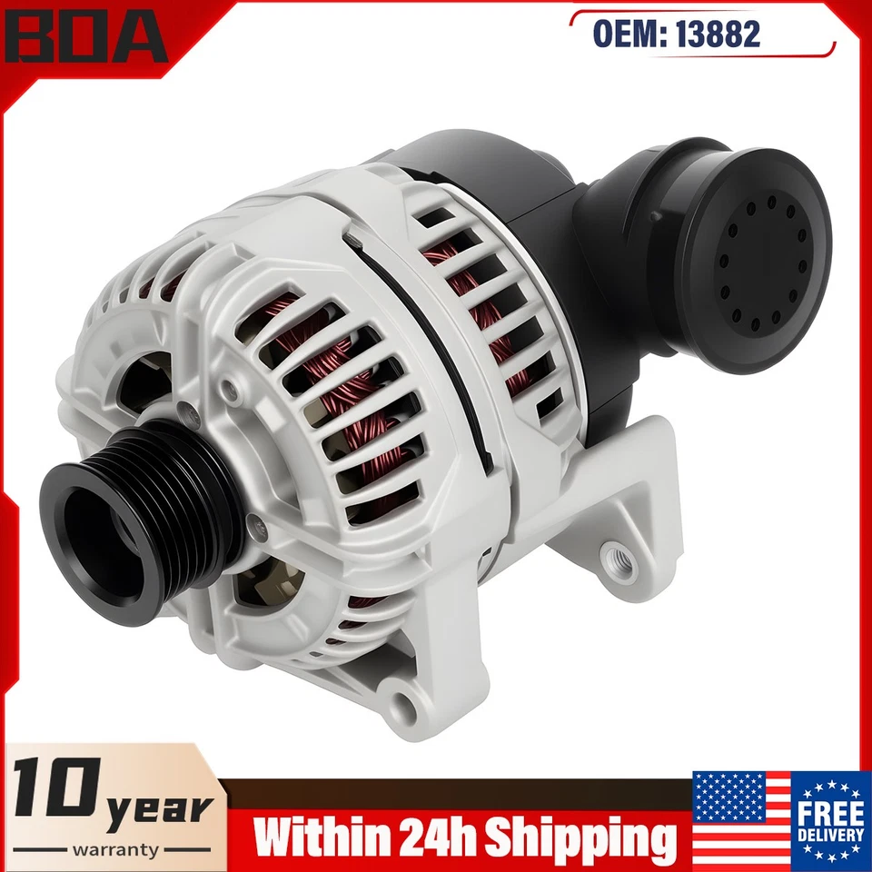 13882 Alternator for BMW 325i 330Ci 325Xi Z3 325Ci 525i 330i 323i 530i*2001-2006 Foto 1 de 4