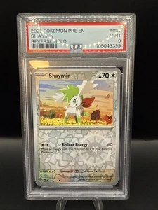 Juego de cartas coleccionables Shaymin Poke Ball Holo 87/131 SV Prismatic Evolutions PSA 9 Pokémon - Imagen 1 de 2