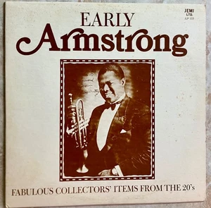 Louis Armstrong "Early Armstrong" 12" Vinyl Record LP (S VG+/R VG+) - Picture 1 of 5