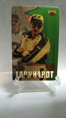 1996 Assets Nascar $10.00 Phone Card Unscratched Dale Earnhardt # 3/10 - Image 1 of 2