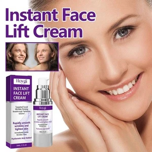 Crema Lifting Facial Instantáneo Hoygi Crema Reafirmante de Arrugas Piel Hidratante Anti Envejecimiento - Imagen 1 de 10