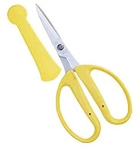 Chikamasa CRI-360SFY Arrangement Scissors Fluorine Yellow F/S w/Tracking# Japan - Picture 1 of 5
