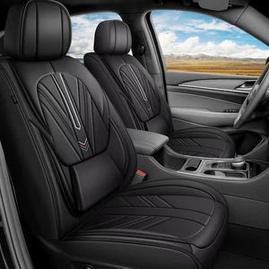 Full Set Car PU Leather Seat Covers For Toyota Corolla 2000-2019 (5 Seats) - Picture 1 of 10