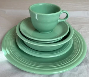 HLC Fiesta Ware Retired Sea Mist Ersatz Gedeck 6 Stück #2 - Bild 1 von 13