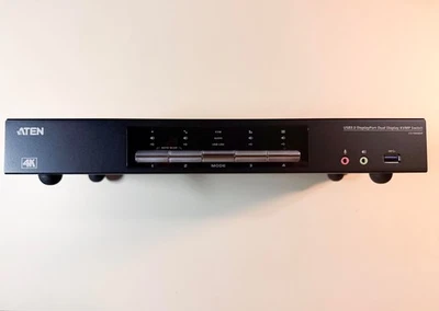ATEN CS1944DP 4-Port Dual Monitor USB 3.0 4K DP KVM Switch - Bild 1 von 4