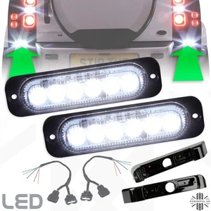 LED Reverse light upgrade kit for New Defender 2020 rear bumper +plinths +looms - Picture 1 of 15