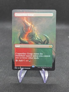 Copperline Gorge (senza confini) #371 Phyrexia All Will Be One ONE Magic MTG - Foto 1 di 2
