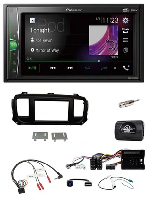 Pioneer 2DIN Lenkrad DAB USB Bluetooth Autoradio für Citroen Jumpy Erstausst. DI - Bild 1 von 4