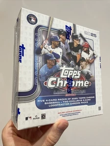 2025 Topps Chrome Baseball Logofractor Edition - Sealed Box - PRE-ORDER - Bild 1 von 4