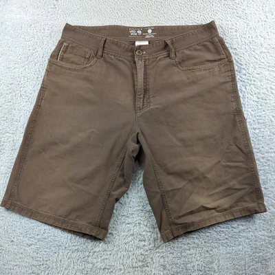 Pantalones Cortos Mountain Hardwear Para Hombre 34 Marrón Córdoba Informal Lona Algodón Exterior Foto 1 de 4