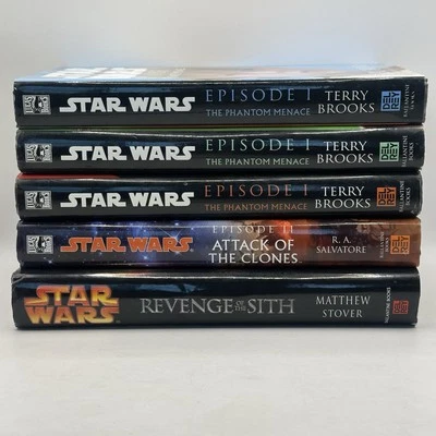 Star Wars Episode 1 2 3 HCDJ Alt Covers 1st Ed 1st prints Revenge of Sith - Image 1 of 4