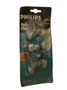 Phillips Indoor Flood Halogen Lightbulbs 50w  TWISTLINE GU10 - Picture 1 of 2