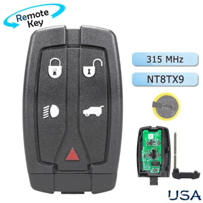 Mando a distancia sin llave para Land Rover LR2 2008 2009 2010 2011 2012 NT8-TX9 Foto 1 de 4