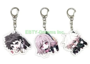 Set of 3 Danganronpa Acrylic Keychain Nagito Komaeda Chiaki Nanami Makoto Naegi - Picture 1 of 2