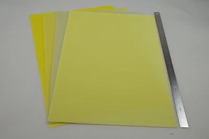 4 Stk. FR 4 GFK / Epoxy - Platte Sortiment 0,3/0,5/0,7/1 mm (300 x 200 mm) - Bild 1 von 1
