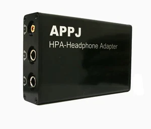 Adaptador de auriculares HD800 de alta fidelidad dispositivo de auriculares color negro  - Imagen 1 de 9