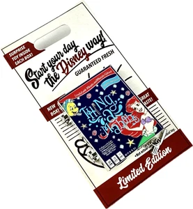 Disney Parks Silver Limited Edition Little Mermaid Thing A Mabobs Cereal Box Pin - Picture 1 of 4