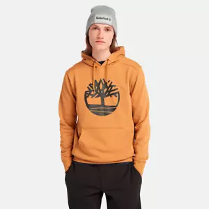 Timberland Core Tree Logo Wheat / Black Pullover Hoodie Herren Gr. XL NEU - Bild 1 von 10