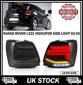 FULL SMOKED LED REAR LIGHTS LAMP FOR VW POLO 2011-2017 BRAKE LAMPS W/SEQUENTIAL - Picture 1 of 9